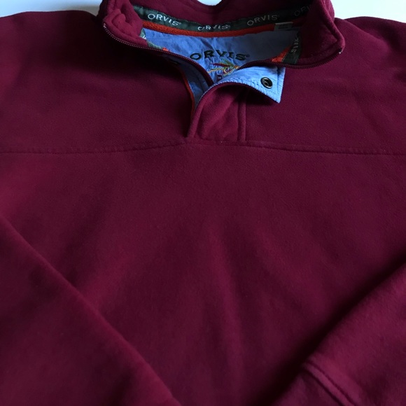 SOLD ❌ Orvis 1/4 zip pullover w/ buttons - Picture 5 of 6